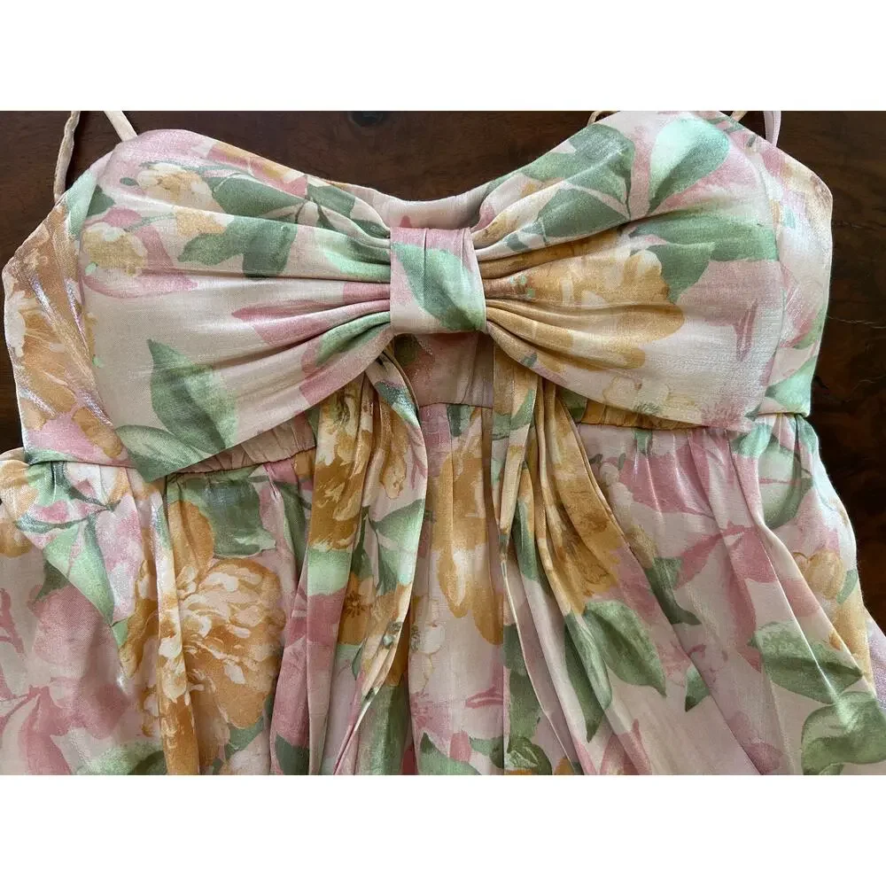 Seni & Cade Floral Coquette Bubble Dress XS